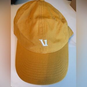 Vuori Dad Hat Mustard Yellow w/ Pin